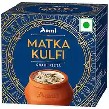 Amul Matka Kulfi Pista Ice Cream Cup 100 ml
